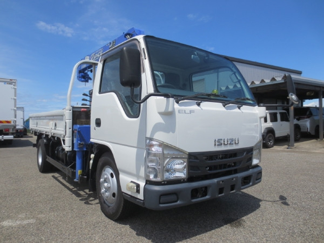 Isuzu elf Small Crane equipped trucks TPG-NKR85AR(109796) 2枚目