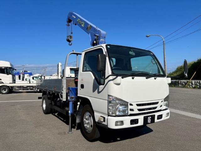 いすゞ エルフ 小型 平ボディ（クレーン付） TPG-NKR85AR(113176) 2枚目