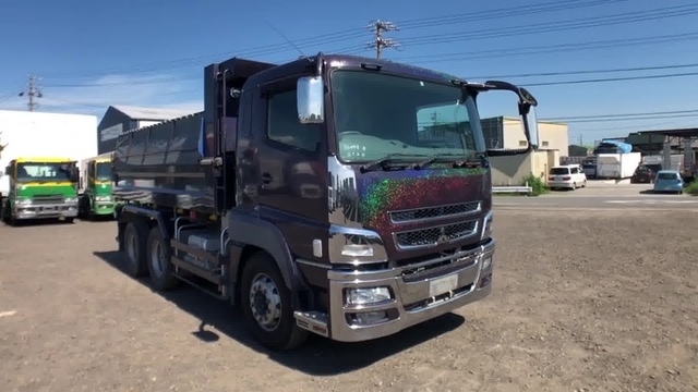三菱ふそう スーパーグレート 増トン 土砂ダンプ QKG-FV50VX(34770) 29枚目