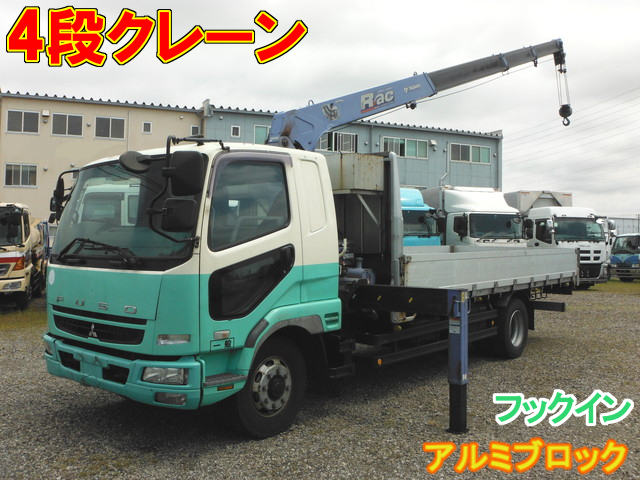三菱ふそう ファイター 増トン 平ボディ（クレーン付） PDG-FK62FZ(7110) 2枚目