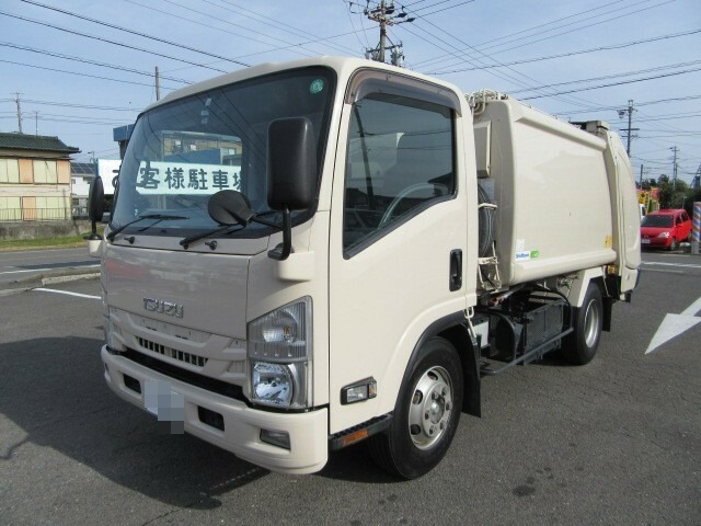 いすゞ エルフ 小型 塵芥車（プレス式） TKG-NPR85YN(8377) 1枚目