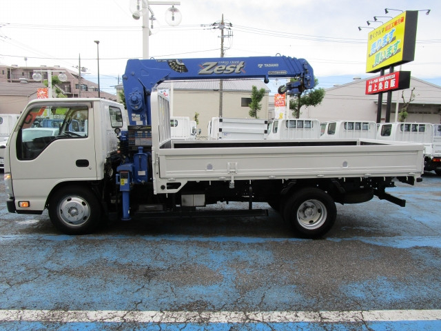いすゞ エルフ 小型 平ボディ（クレーン付） TKG-NKR85AR(112982) 10枚目