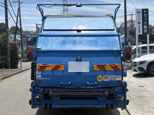 日野 レンジャー 増トン 塵芥車（プレス式） QKG-FJ7JGAA(110611) 8枚目