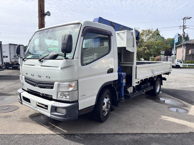 Mitsubishi Fuso canter Small Crane equipped trucks TKG-FEB90(108213) 1枚目