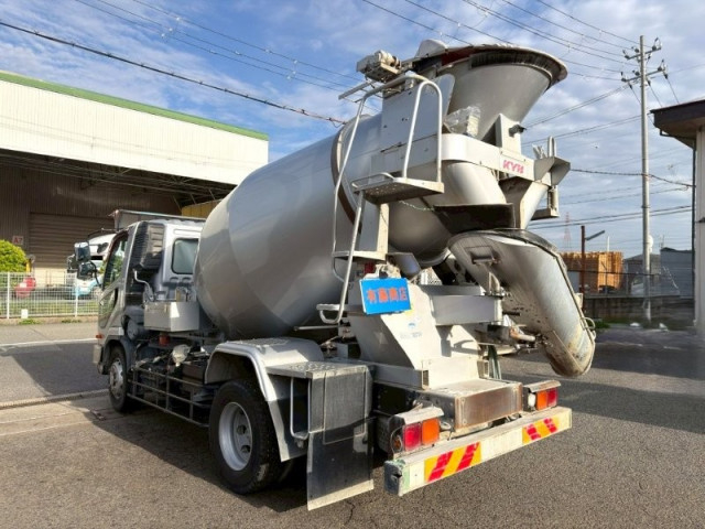 三菱ふそう ファイター 増トン ミキサー車 QKG-FK72FZ(109486) 4枚目