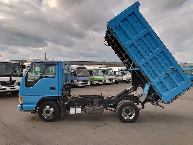 Isuzu elf Small Deep dump KC-NKR66ED(8930) 8枚目