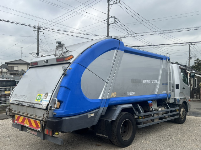 三菱ふそう ファイター 増トン 塵芥車（プレス式） QKG-FK72FZ(110599) 3枚目