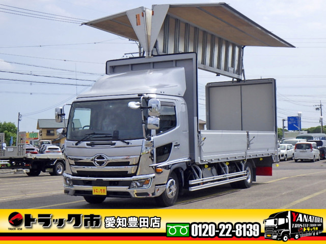 日野 レンジャー 中型 ウィング 2PG-FD2ABG(106231) 1枚目