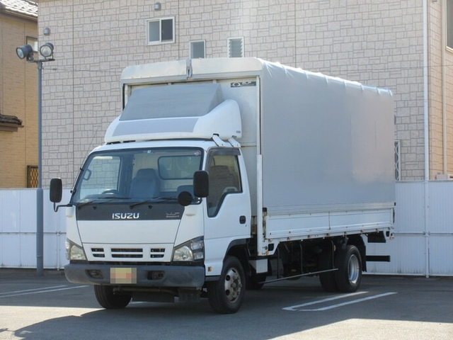 いすゞ エルフ 小型 幌車（ウィング式） PA-NPR81N(7704) 1枚目