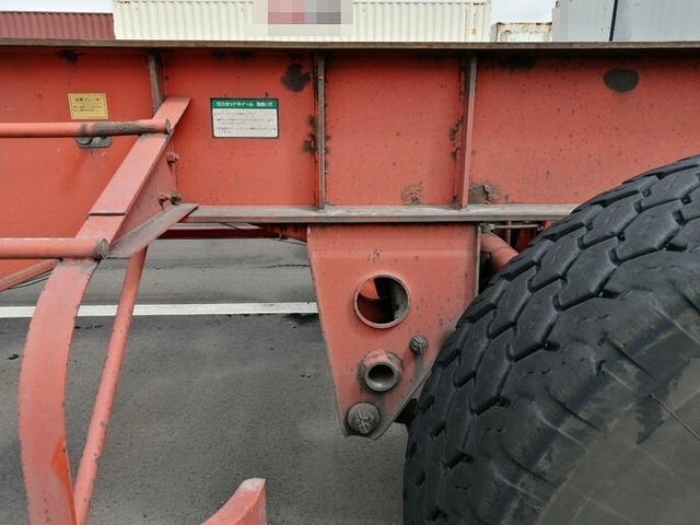 Fullhalf other Large 20ft container chassis trailer KFKHG340(5659) 17枚目