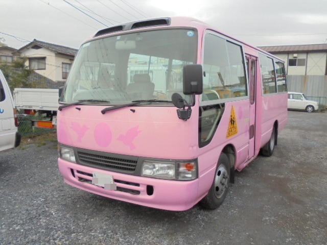 トヨタ コースター 中型 バス KK-HZB40(9724) 1枚目