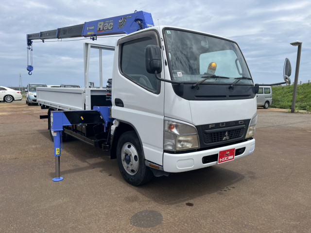 三菱ふそう キャンター 小型 平ボディ（クレーン付） PDG-FE73BN(110748) 4枚目