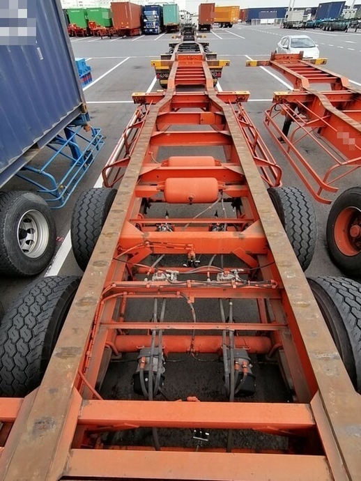 Fullhalf other Large 20ft container chassis trailer KFKHG340(5655) 33枚目