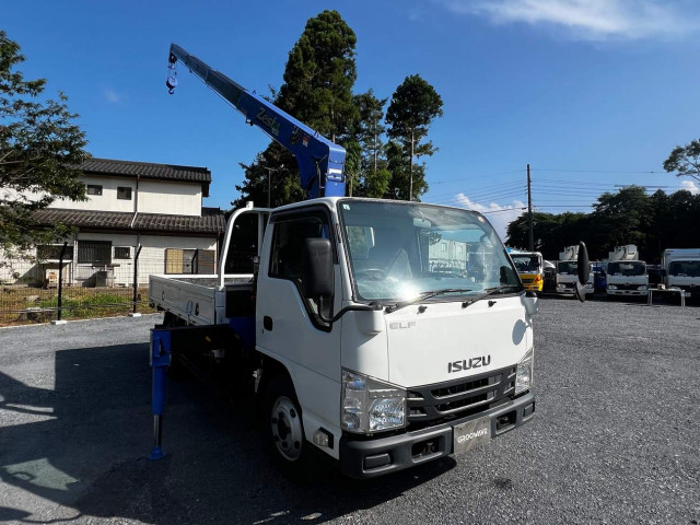 Isuzu elf Small Crane equipped trucks TPG-NKR85AR(110475) 3枚目