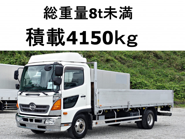 日野 レンジャー 中型 平ボディ TKG-FC9JJAA(89828) 1枚目