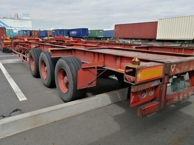 Fullhalf other Large 20ft container chassis trailer KFKHG340(5659) 22枚目
