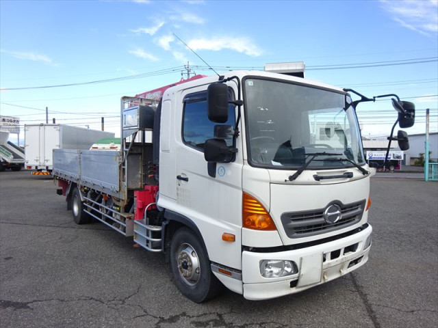 日野 レンジャー 増トン 平ボディ（クレーン付） TKG-GD7JKAG(95678) 3枚目