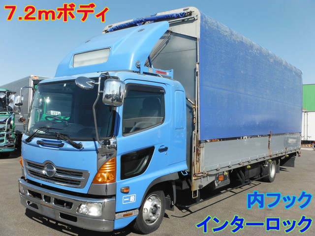 日野 デュトロ 中型 幌車（ウィング式） BDG-FD8JPWA(36730) 1枚目