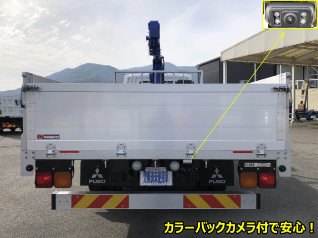 三菱ふそう ファイター 中型 平ボディ（クレーン付） 2KG-FK62F(106375) 8枚目