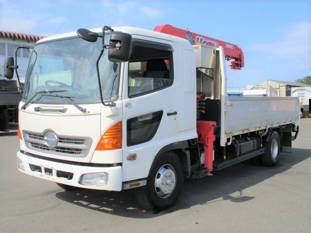 日野 レンジャー 中型 平ボディ（クレーン付） BDG-FX7JJWA(6761) 1枚目