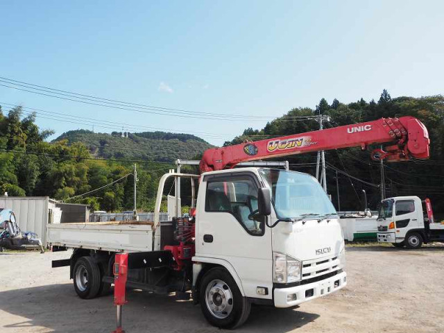 いすゞ エルフ 小型 平ボディ（クレーン付） TKG-NKR85R(113281) 7枚目
