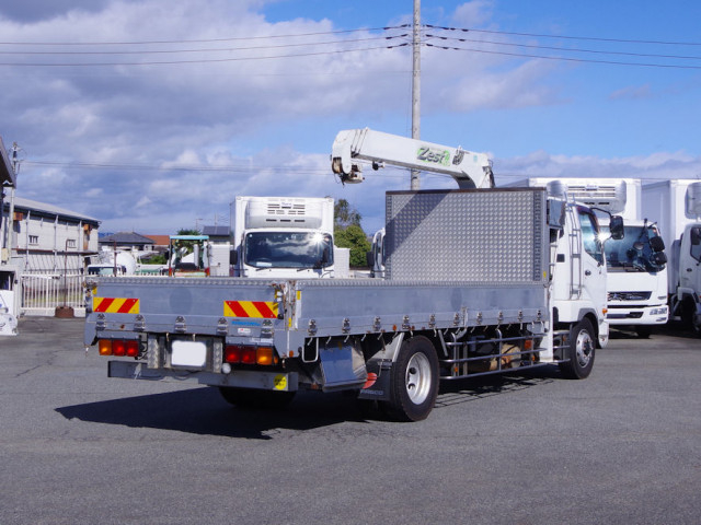 三菱ふそう ファイター 増トン 平ボディ（クレーン付） QKG-FK62FZ(114028) 4枚目