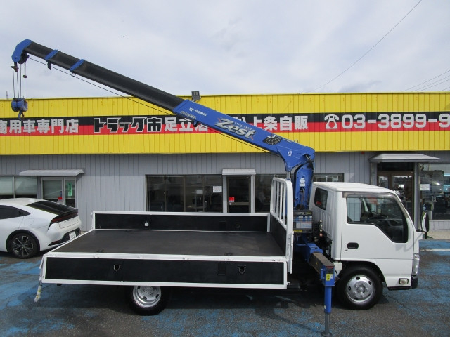 いすゞ エルフ 小型 平ボディ（クレーン付） TKG-NKR85AR(112982) 9枚目