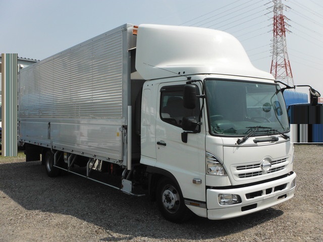 日野 レンジャー 中型 ウィング TKG-FD7JPAA(1691) 2枚目