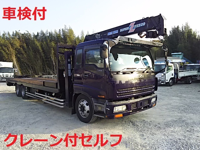Isuzu giga Large Self crane KC-CXZ81V2J(7875) 1枚目