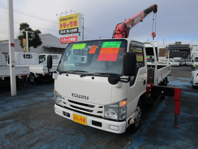 いすゞ エルフ 小型 平ボディ（クレーン付） TPG-NKR85AR(100002) 1枚目