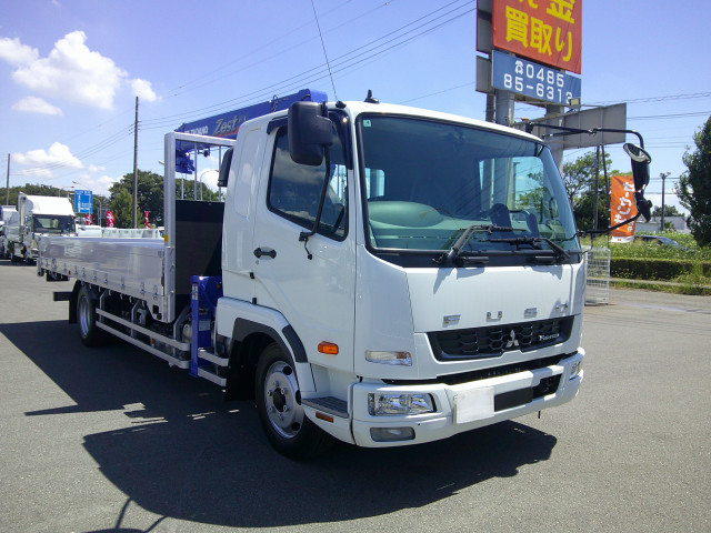 三菱ふそう ファイター 小型 平ボディ（クレーン付） 2KG-FK65F(108797) 3枚目