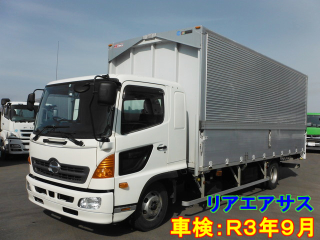 日野 レンジャー 中型 ウィング TKG-FD9JLAG(9204) 1枚目