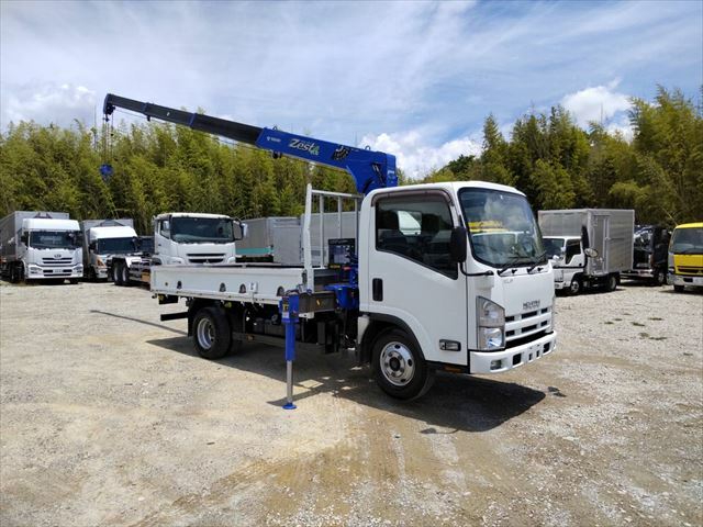 いすゞ エルフ 小型 平ボディ（クレーン付） TKG-NMR85AR(11586) 24枚目