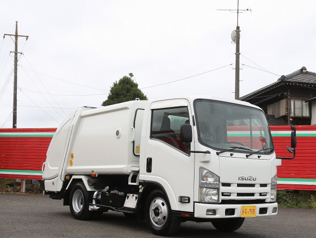いすゞ エルフ 小型 塵芥車（プレス式） BKG-NMR85AN(111651) 3枚目