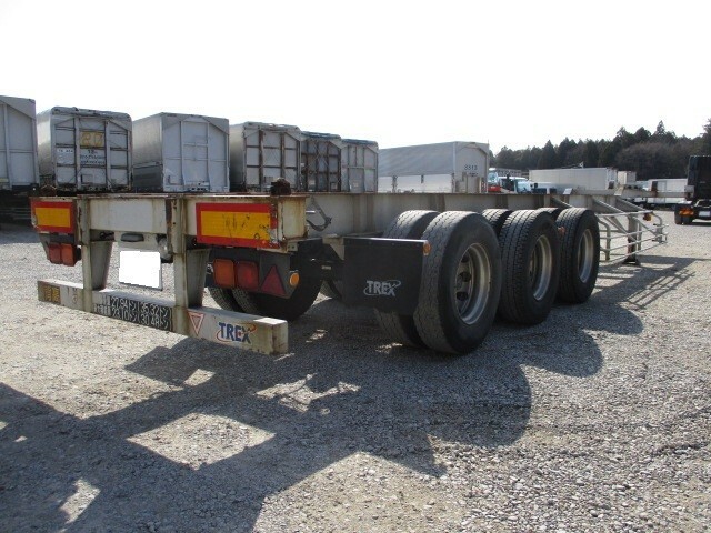 Trex 40ft container chassis trailer NCCTB34081(9273) 5枚目
