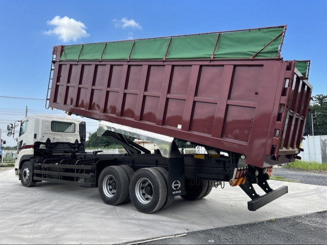 Mitsubishi Fuso super_great Large Soil dump QKG-FS1AUBA(110564) 3枚目
