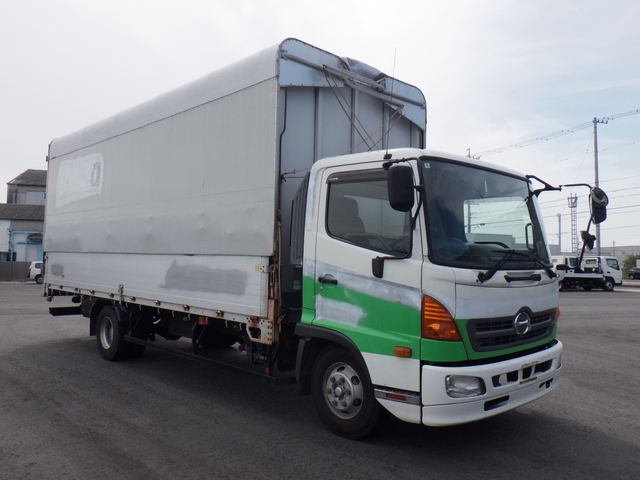 日野 レンジャー 中型 幌車（ウィング式） TKG-FC9JKAP(111244) 1枚目