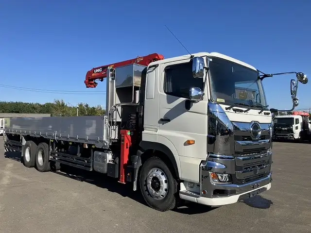 日野 プロフィア 大型 平ボディ（クレーン付） 2DG-FS1AHC(112254) 3枚目