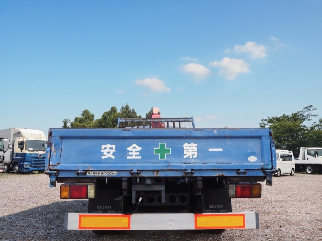 いすゞ エルフ 小型 平ボディ（クレーン付） BDG-NPR85AR(110624) 4枚目