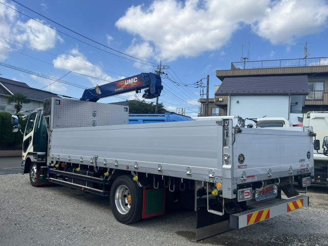 三菱ふそう ファイター 増トン 平ボディ（クレーン付） 2KG-FK65FZ(109567) 4枚目