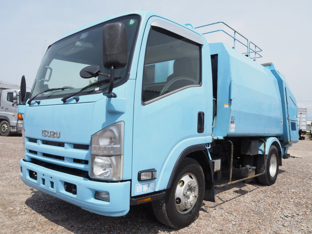 いすゞ エルフ 小型 塵芥車（プレス式） PDG-NPR75N(110586) 1枚目