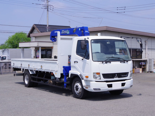 三菱ふそう ファイター 増トン 平ボディ（クレーン付） QKG-FK72FZ(109636) 2枚目