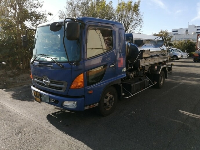 日野 レンジャー 中型 タンクローリー BKG-FD7JGYA(4618) 3枚目