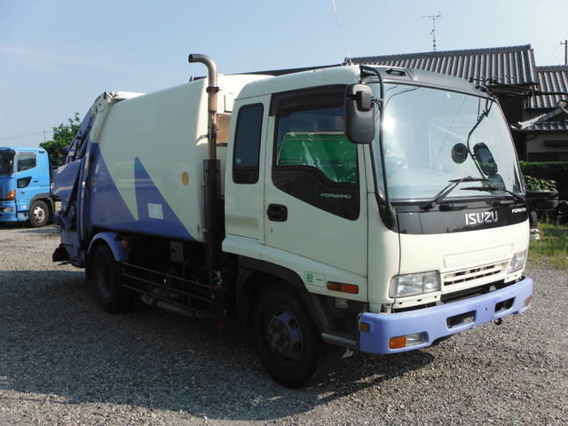 いすゞ エルフ 増トン 塵芥車（プレス式） PB-FSR35D3(1481) 1枚目
