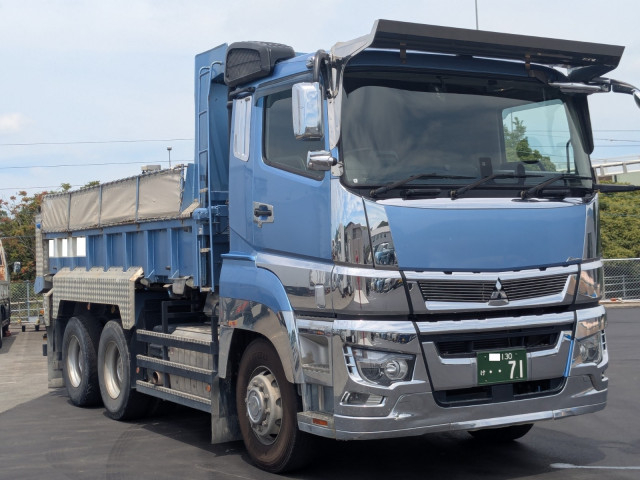 三菱ふそう スーパーグレート 大型 土砂ダンプ 2PG-FV70HX(109949) 2枚目