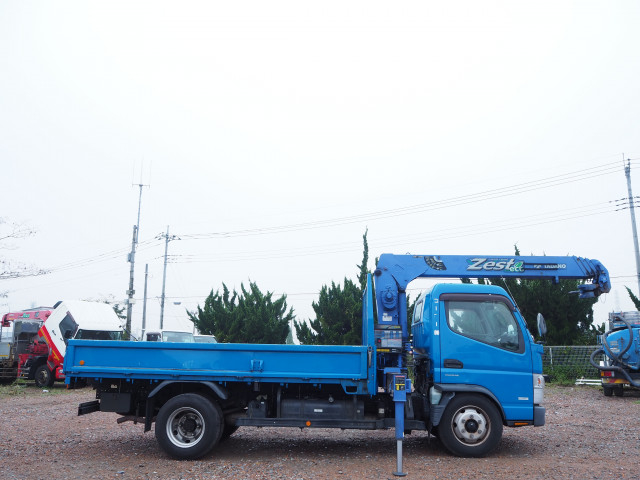 三菱ふそう キャンター 小型 平ボディ（クレーン付） TKG-FEA80(113809) 6枚目