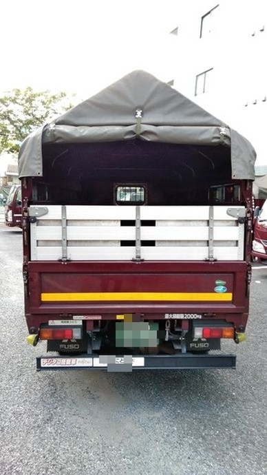 三菱ふそう キャンター 小型 幌車 SKG-FBA20(3757) 5枚目