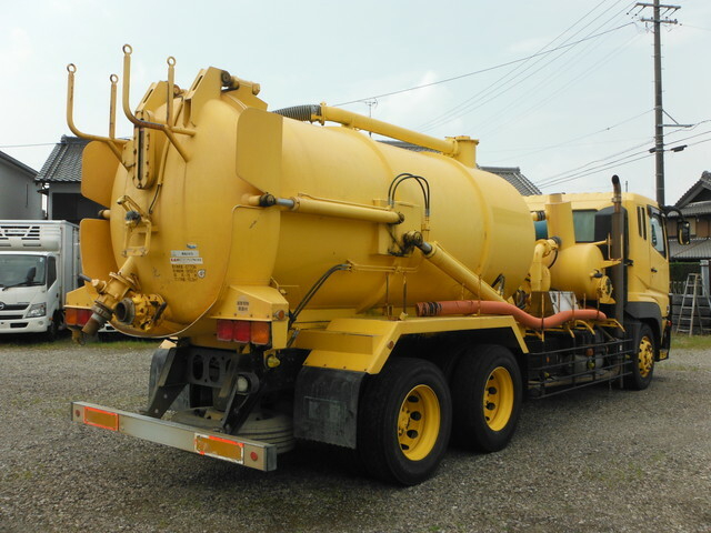 Mitsubishi Fuso super_great Large Vacuum dumper LDG-FV50VY(7926) 4枚目
