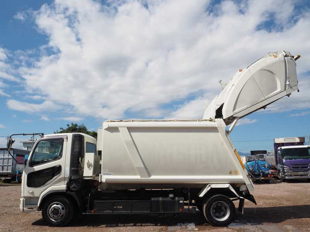 三菱ふそう ファイター 中型 塵芥車（プレス式） PDG-FK71F(112117) 9枚目