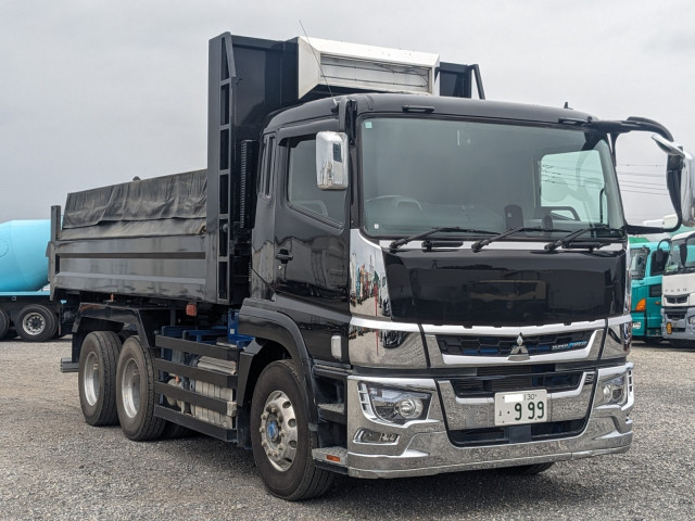 三菱ふそう スーパーグレート 大型 土砂ダンプ 2PG-FV70HX(113478) 2枚目